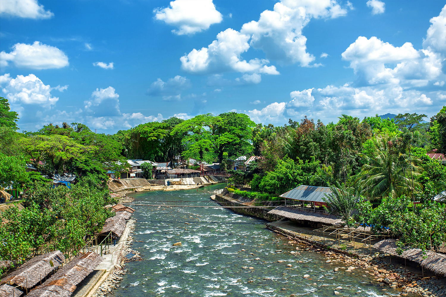 Dollar Village,  Bukit Lawang, Tangkahan Tour